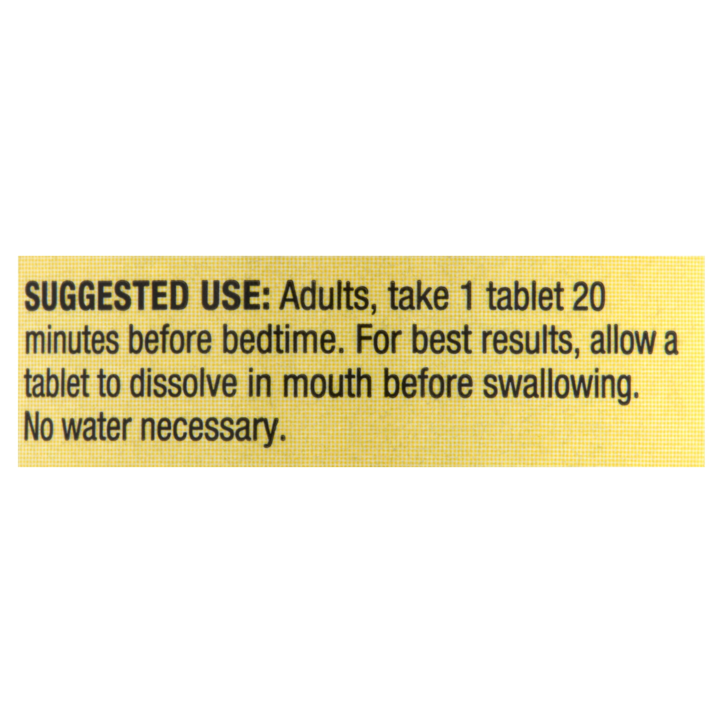 Spring Valley Fast Dissolve Melatonin Dietary Supplement Tablets 3 mg 120 Count for Better Sleep and Wellness