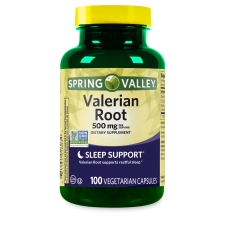 Spring Valley Valerian Root Capsules 500mg 100 Count for Sleep Support