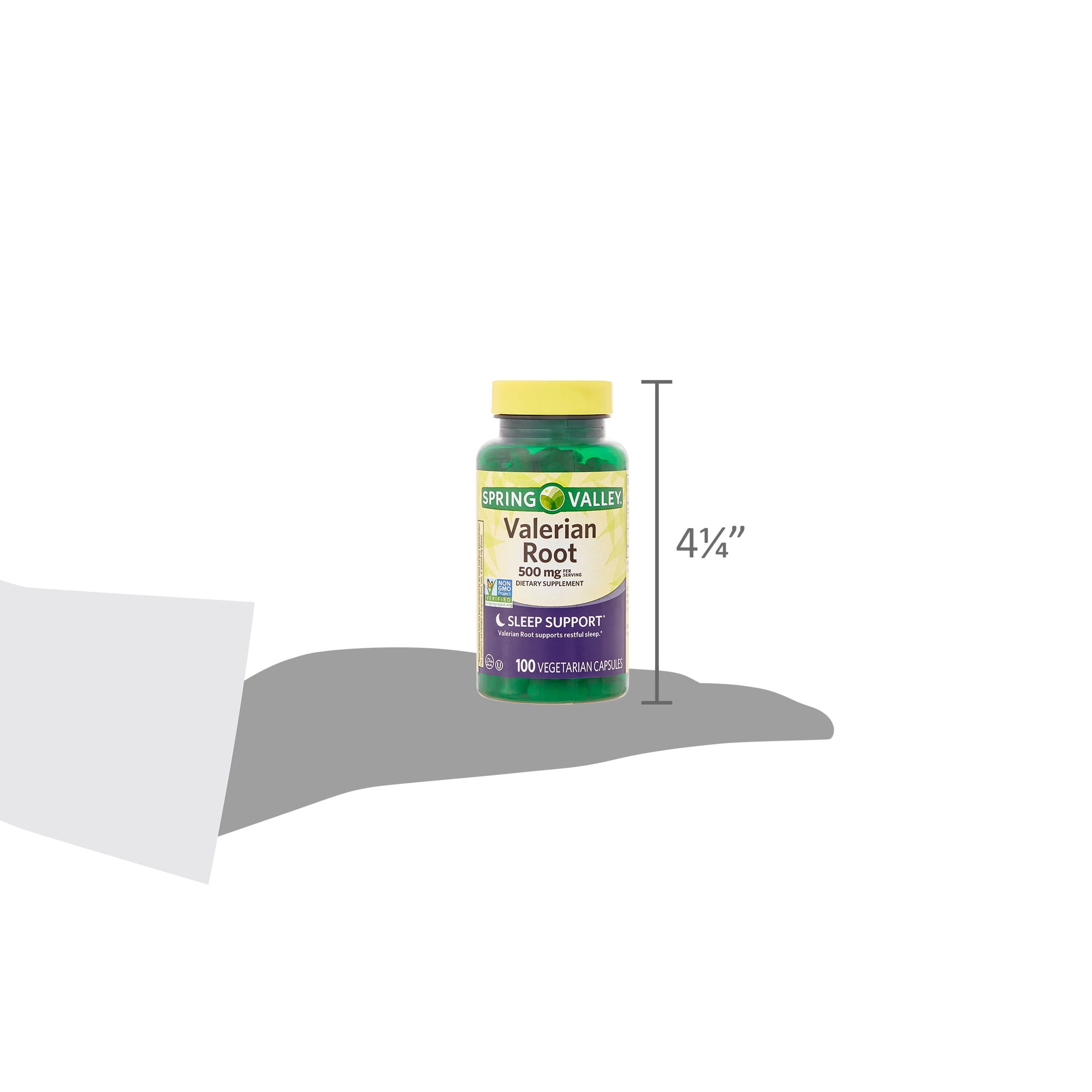 Spring Valley Valerian Root Capsules 500mg 100 Count for Sleep Support