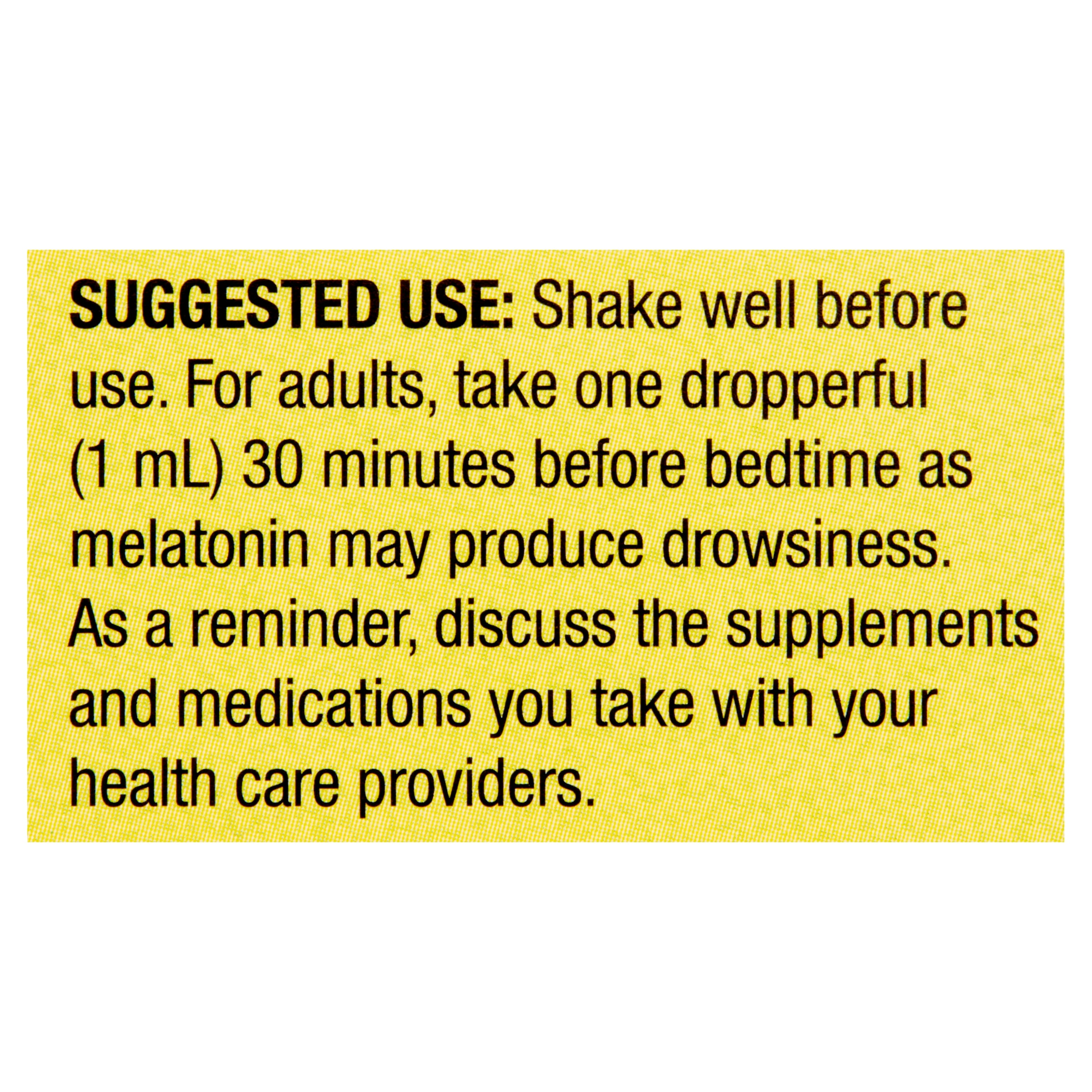 Spring Valley Liquid Melatonin Supplement 10mg 2 fl oz for Better Sleep and Relaxation