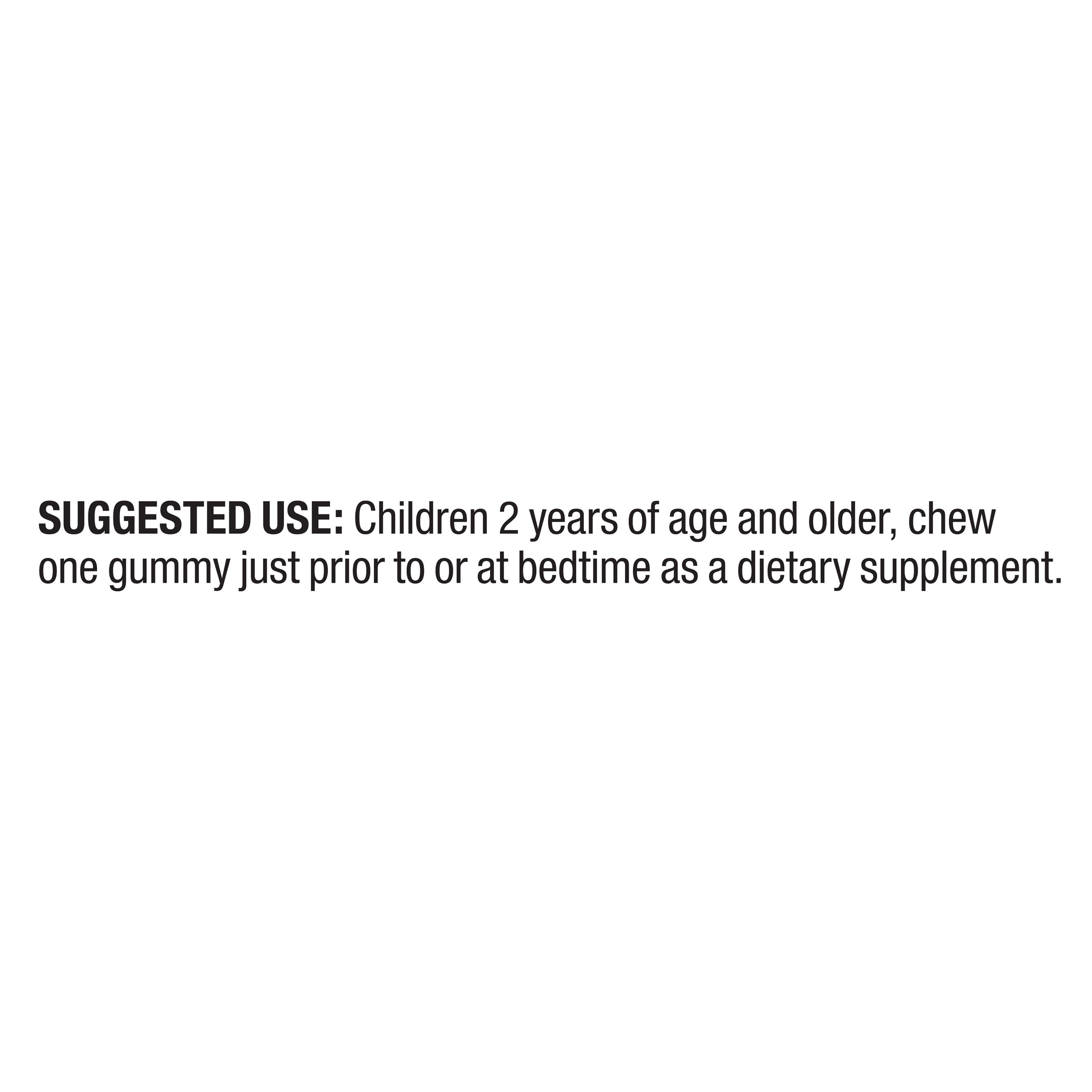 Spring Valley Zero Sugar Kids Melatonin Sleep Support Gummies Raspberry Blackberry 1 mg 120 Count