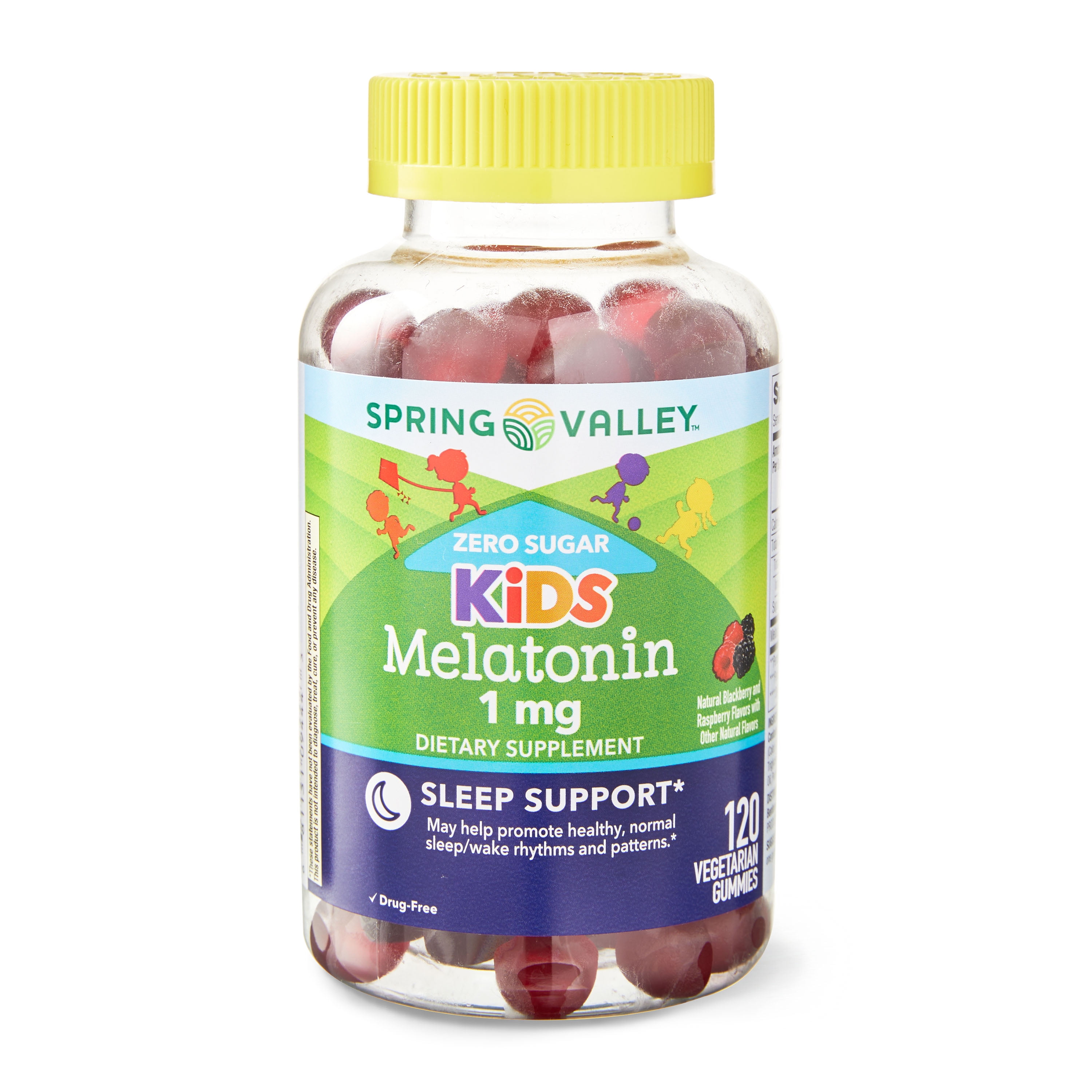 Spring Valley Kids Daily Wellness Bundle - Zero Sugar Multi & Melatonin Gummies, 180 Ct & 120 Ct