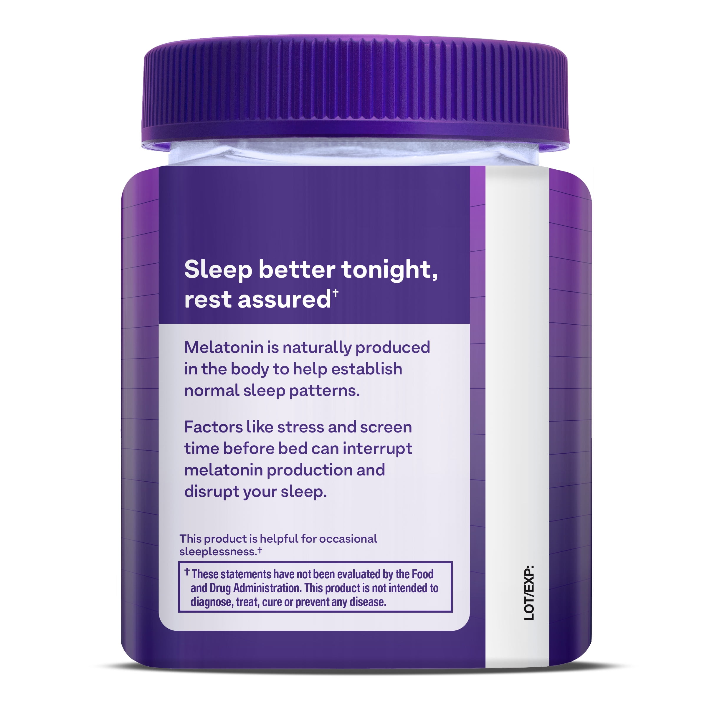 Natrol Melatonin Gummies Sleep Support Adults Strawberry Flavor 5mg 90 Count