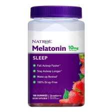 Natrol Melatonin 10mg Gummies 180 Count for Restful Sleep