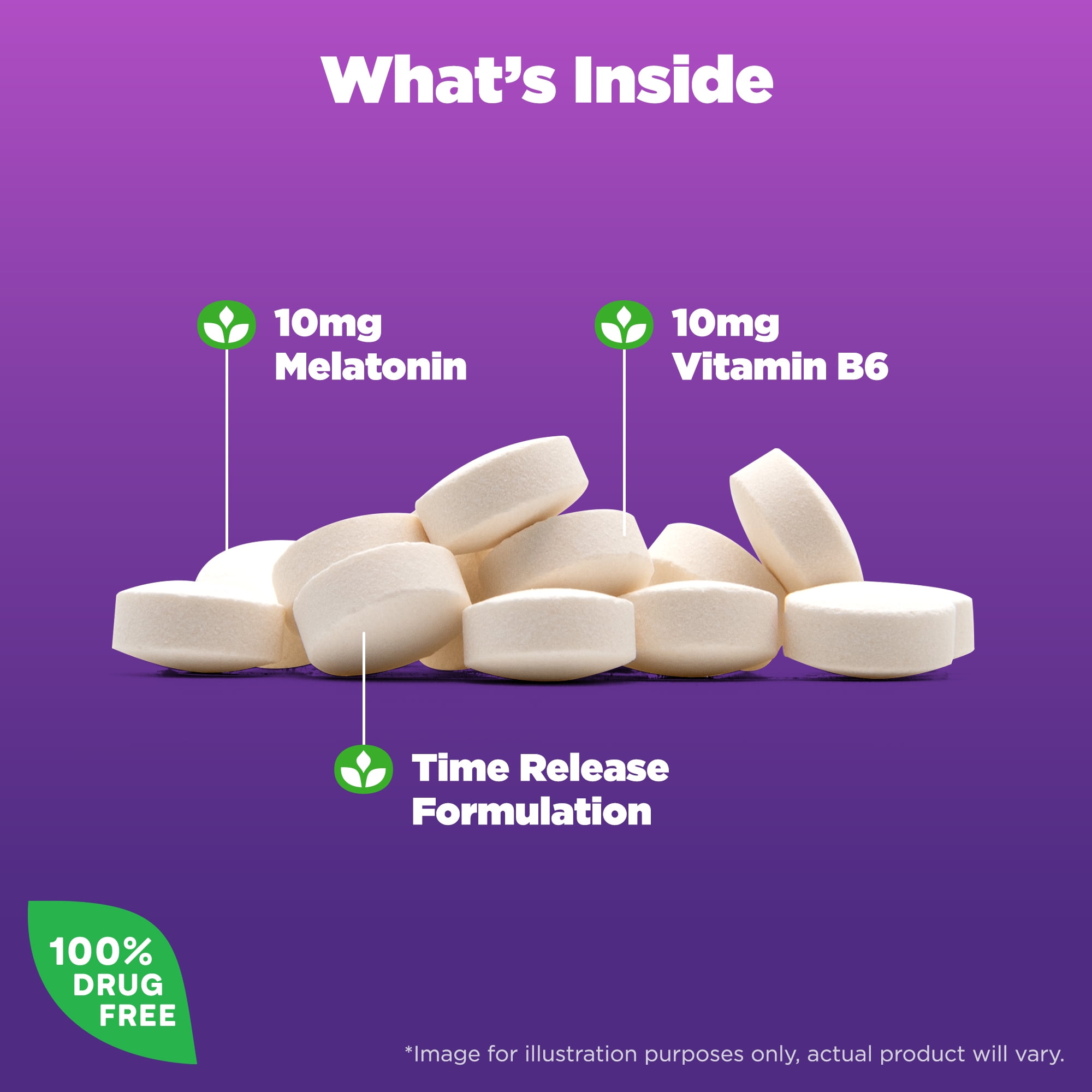 Natrol Sleep Advanced Melatonin Time Release Nighttime Sleep Aid 10mg 75 Count Tablets