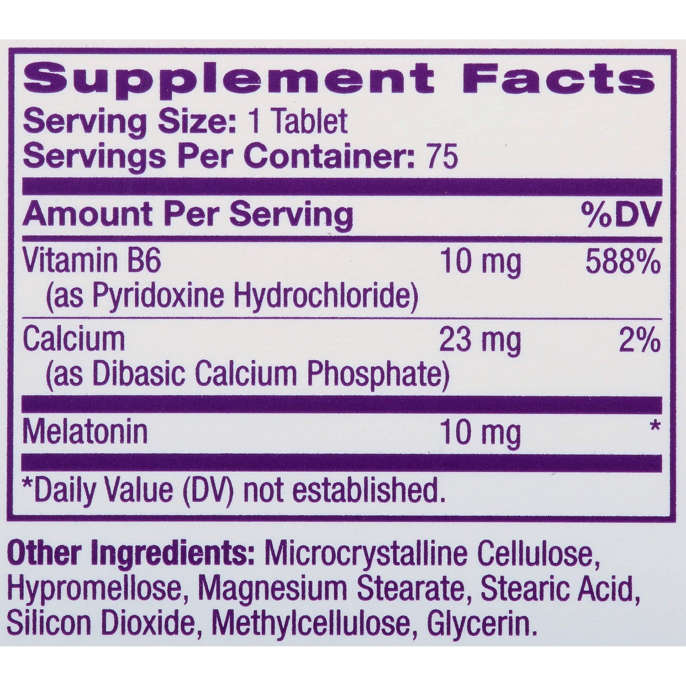 Natrol Sleep Advanced Melatonin Time Release Nighttime Sleep Aid 10mg 75 Count Tablets