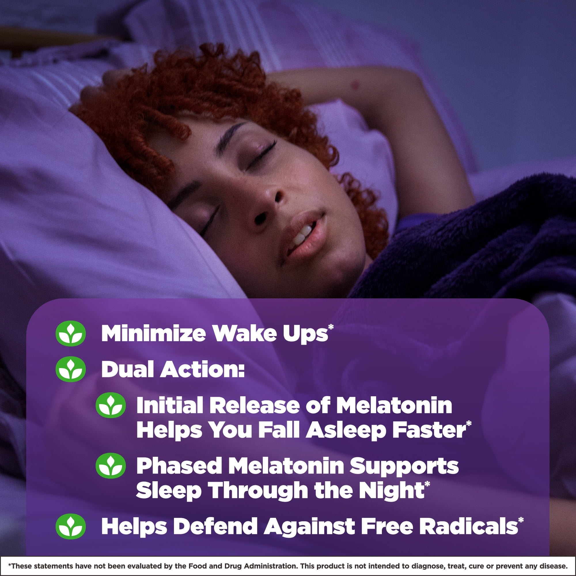 Natrol Time Release Melatonin 10mg Adult Sleep Gummies Strawberry Flavored 35 Servings