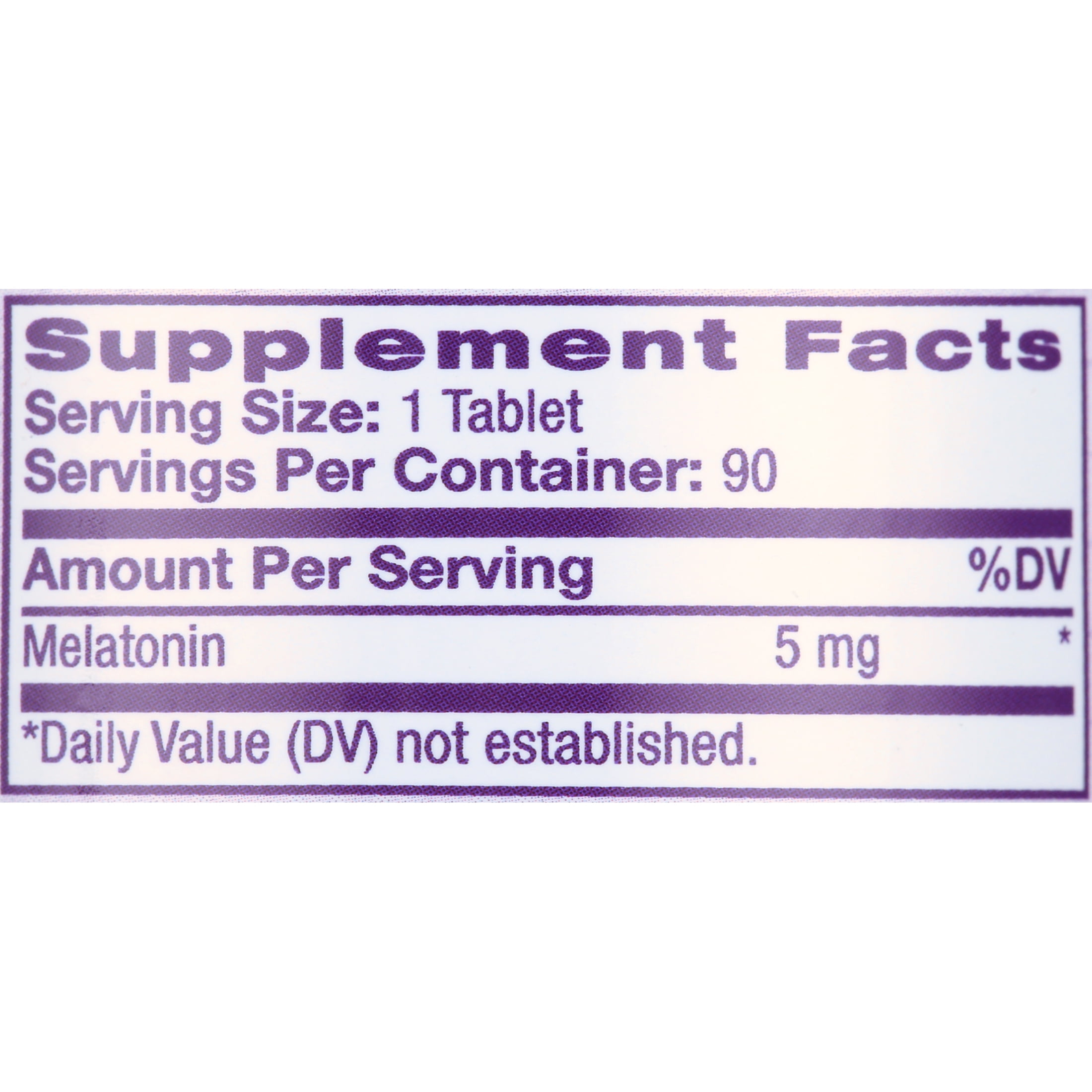 Natrol Extra Strength Melatonin Fast Dissolve Tablets 5mg 90 Count for Better Sleep