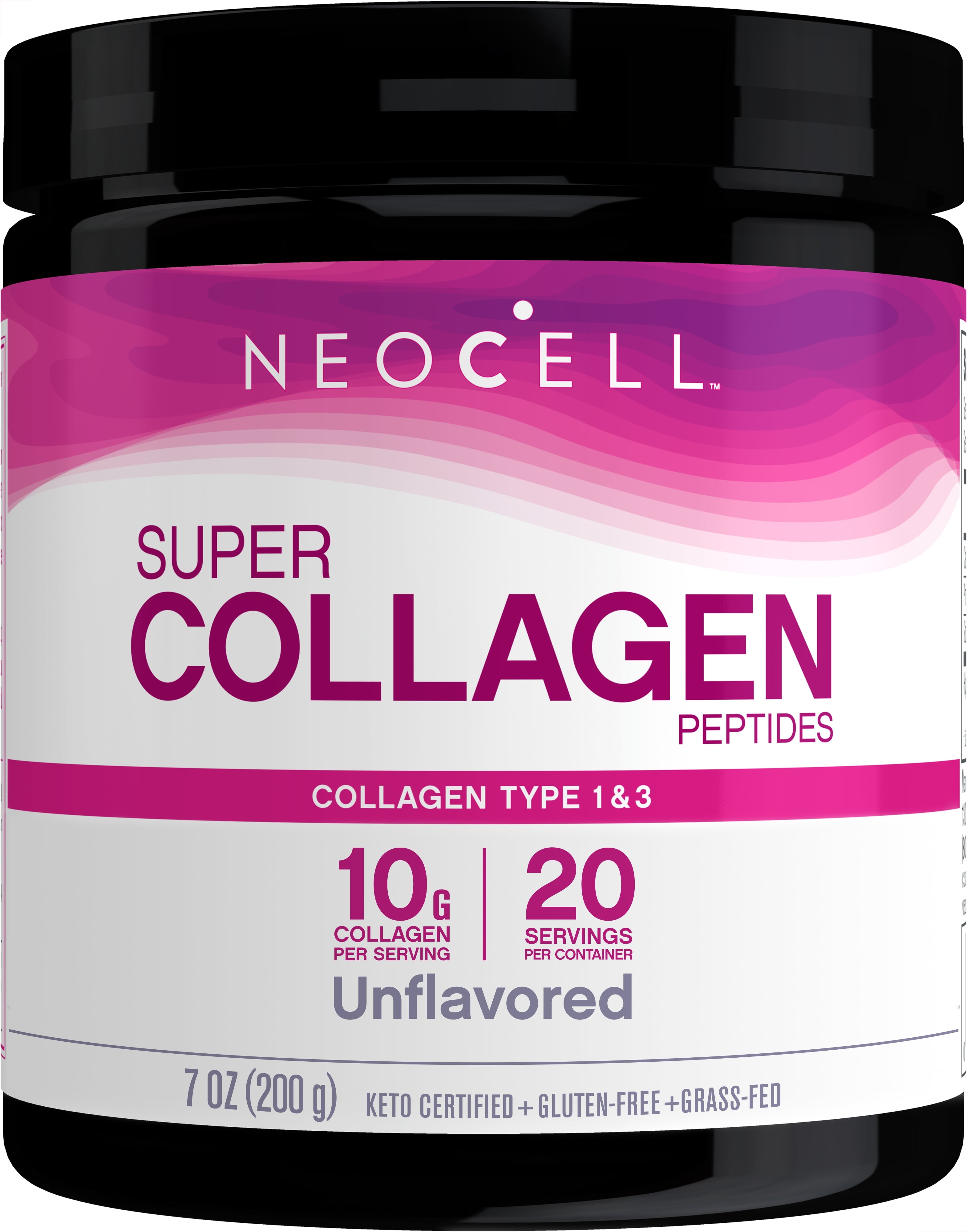 NeoCell Super Collagen Powder 7oz Unflavored Healthy Hair Skin Nails