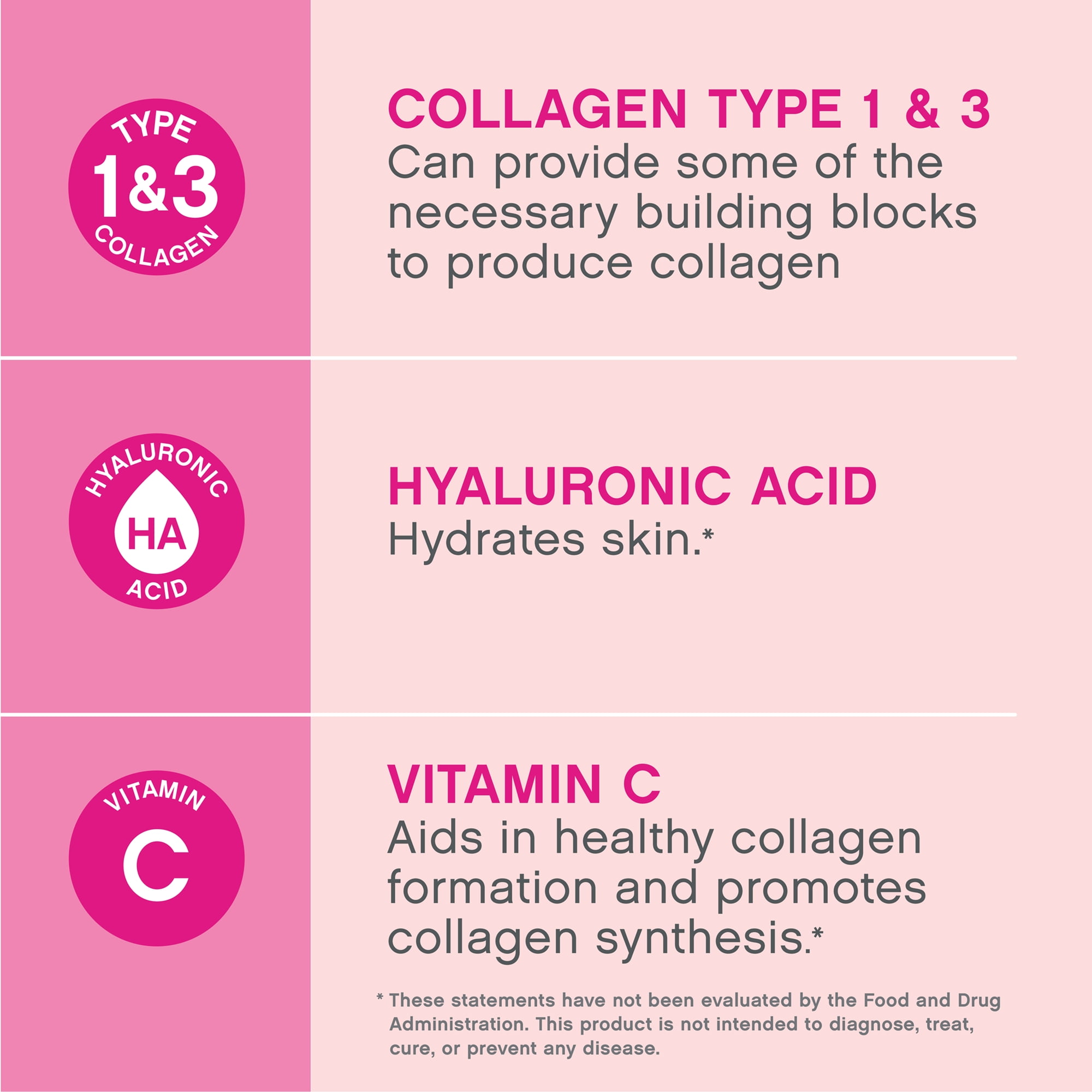 NeoCell Beauty Bursts Collagen Soft Chews 60 Count Fruit Punch 2000mg Collagen Types