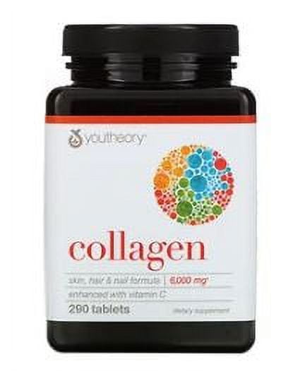 Youtheory Collagen 6000mg 290 Tablets Pack of 1