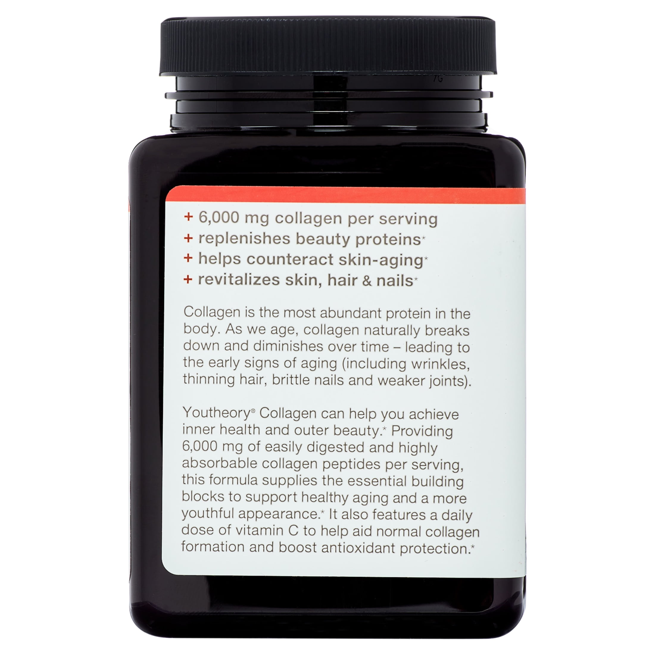 Youtheory Collagen Hair Skin Nail Formula 6000 Mg 290 Tablets