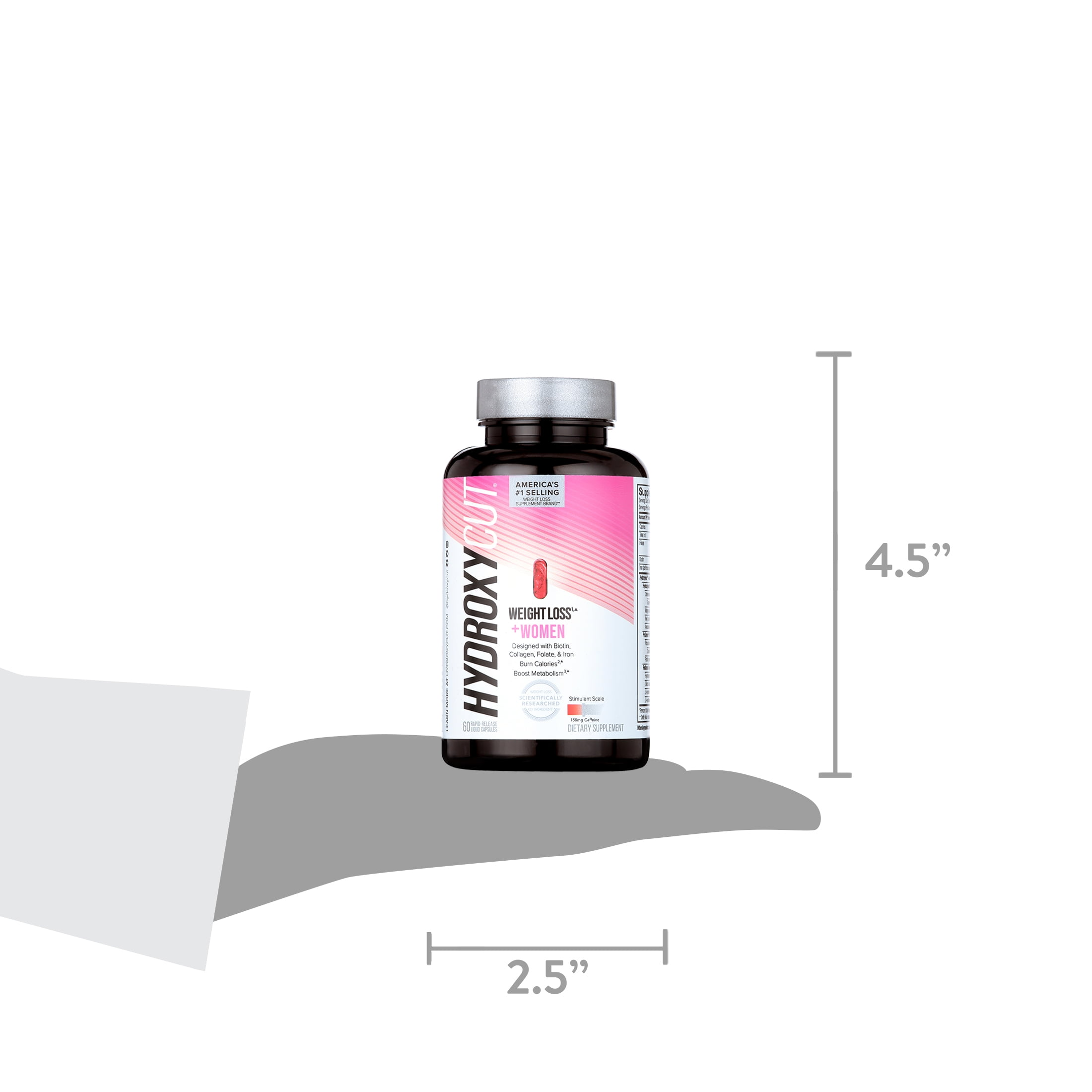 Hydroxycut Max Women Weight Loss Supplement Capsules 60 count