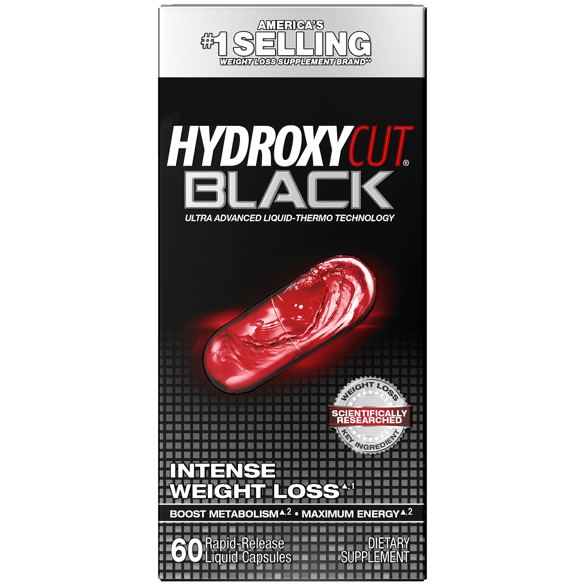 Hydroxycut Advanced Weight Loss Capsules Burn Calories Increase Energy 60 Ct 30 Servings