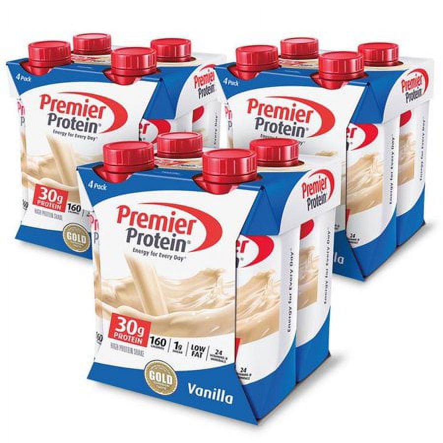 Premier Vanilla Protein Shake 30g 11oz 12 Ct