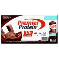 Premier Protein Chocolate Ready to Drink Shake 15ct 11oz