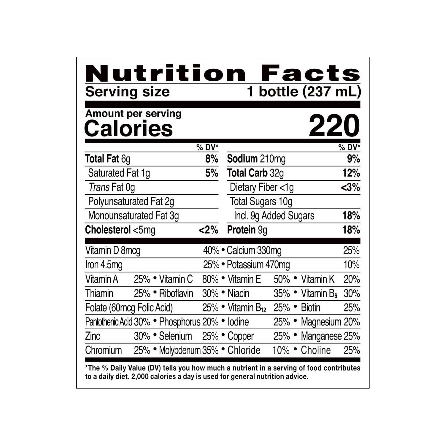 ENSURE ORIGINAL COFFEE LATTE NUTRITION SHAKE 24 COUNT 8 FL OZ