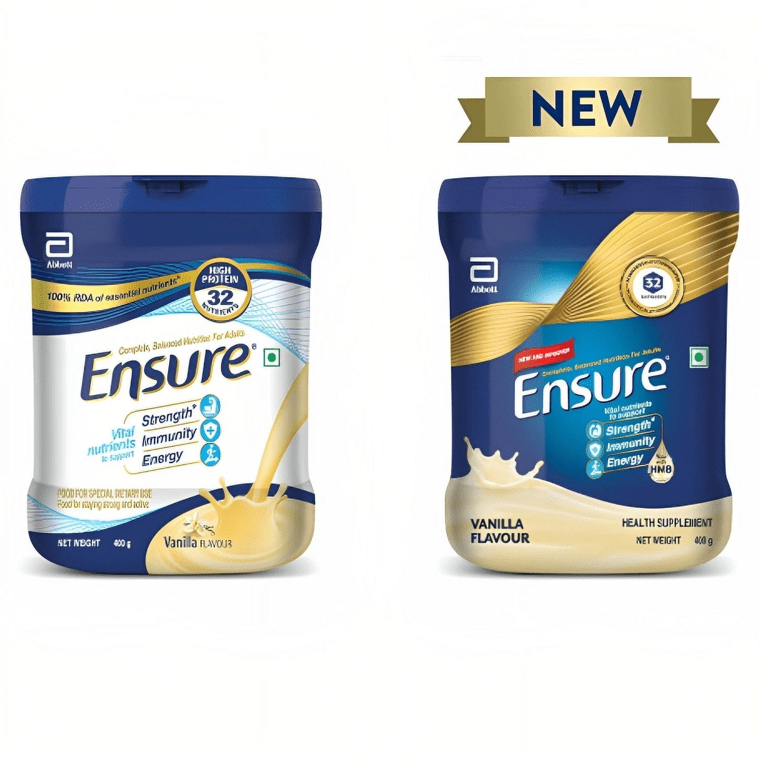 Ensure Vanilla Complete Balanced Nutrition Adult 400gm Jar