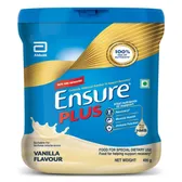 Ensure PLUS Powder Vanilla Flavour Complete Balanced Nutrition 400g Jar for Adults