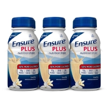 Ensure Plus Vanilla Nutrition Shake 8oz Bottle 6 Pack