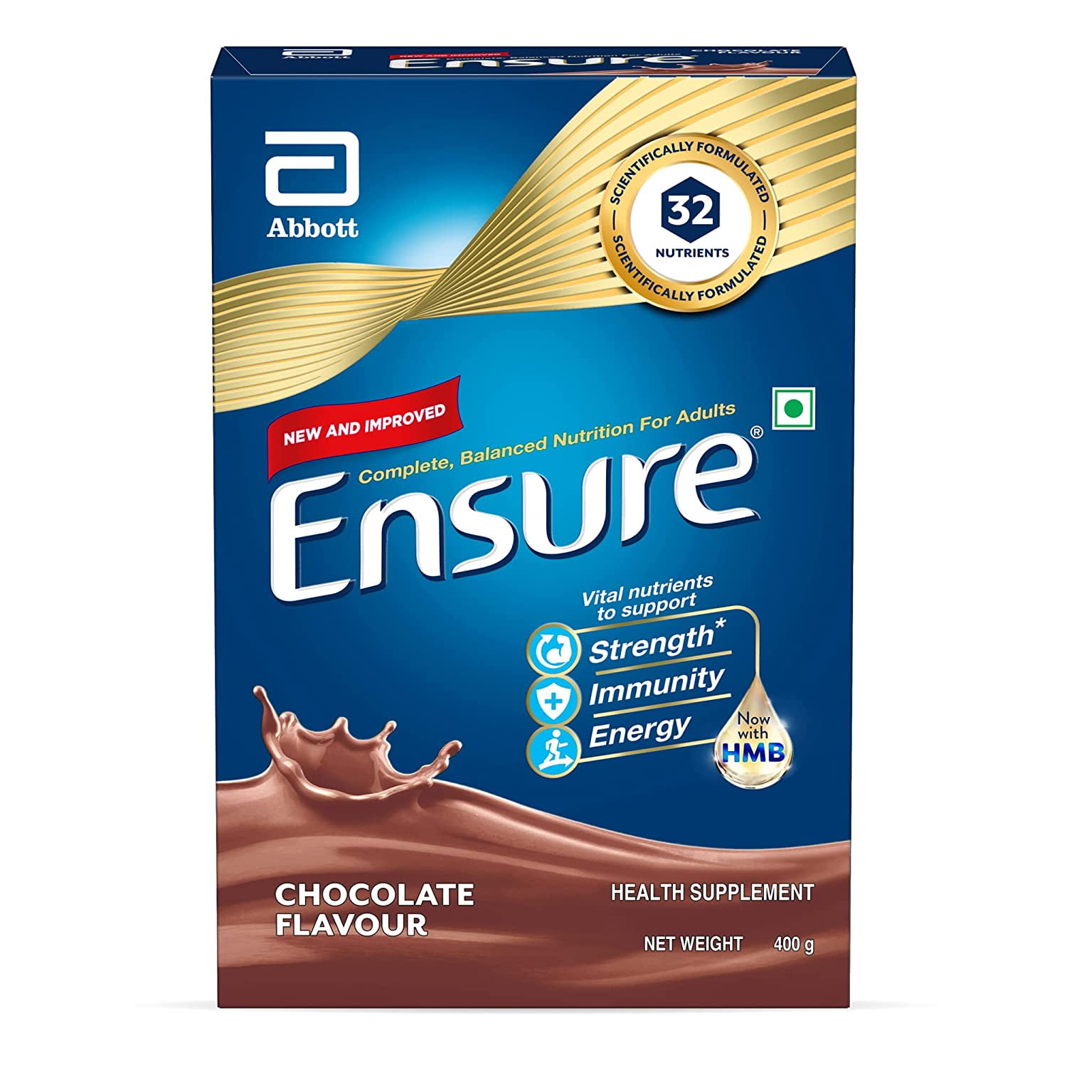 Ensure Chocolate Flavour 400g Low Sugar (Glucerna SR)