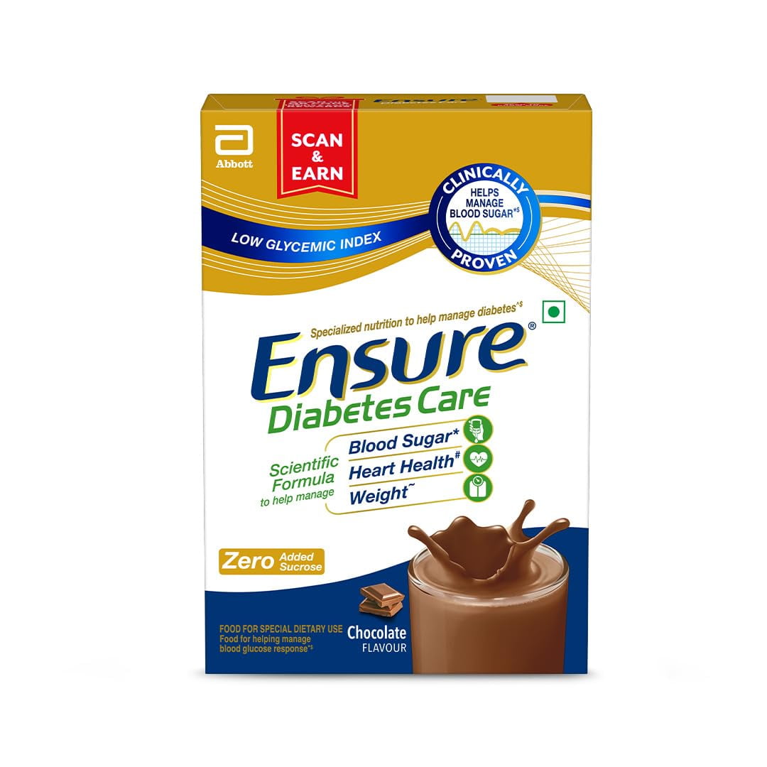 Ensure Diabetes Care Chocolate Flavour 400g - Blood Sugar