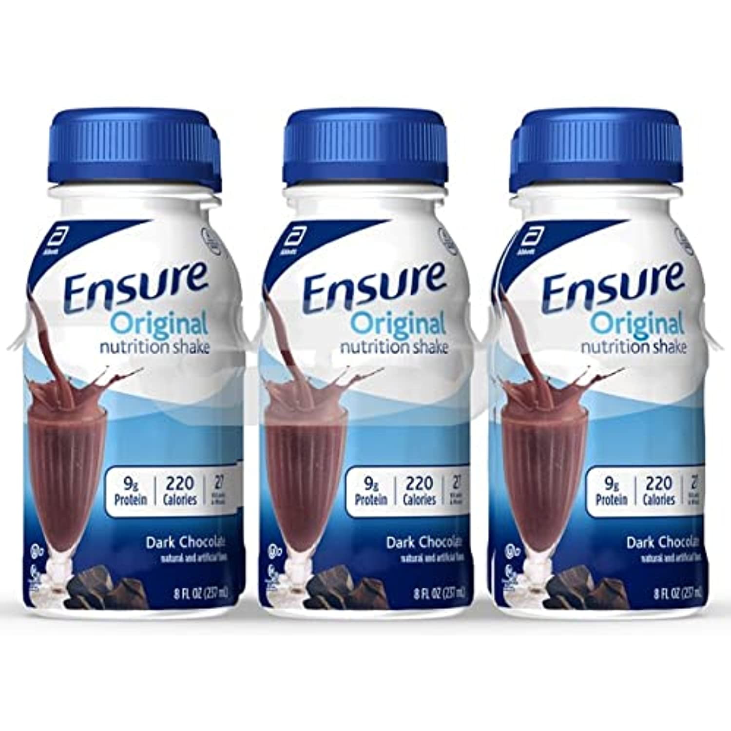 Ensure Complete Balanced Nutrition Rich Dark Chocolate Shake 6 Pack 8 Oz