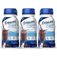 Ensure Complete Balanced Nutrition Rich Dark Chocolate Shake 6 Pack 8 Oz