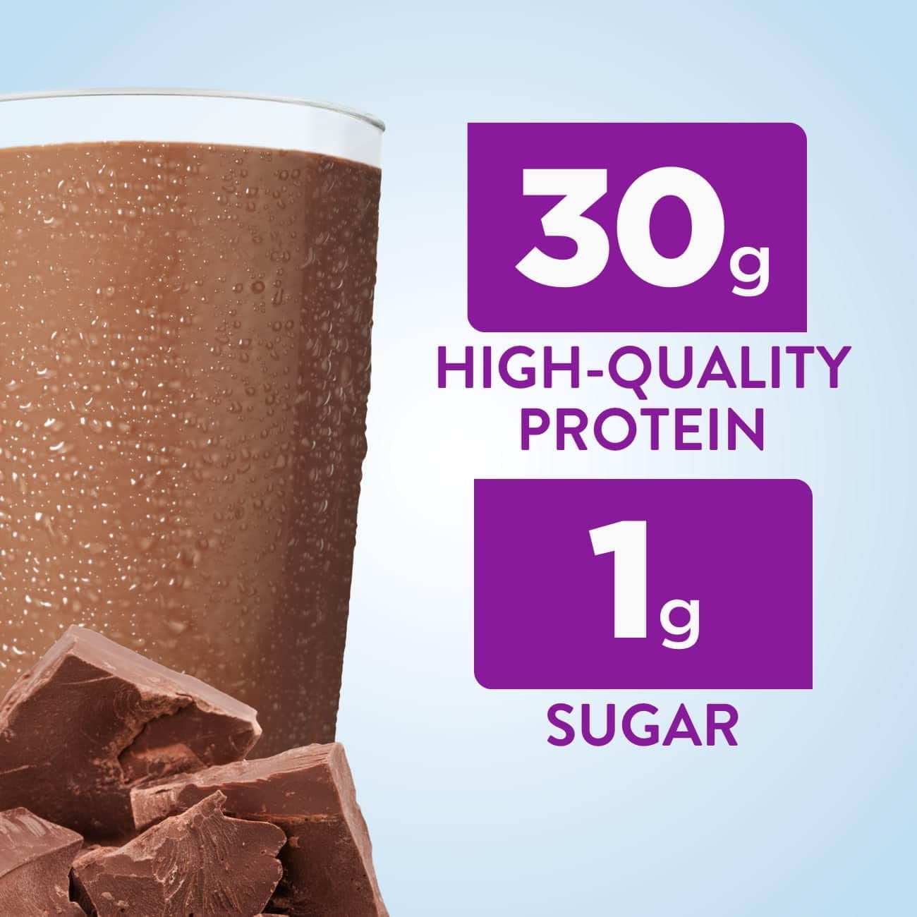 Ensure Nutrition Shake 30g Protein Milk Chocolate 44 fl oz 4 Count