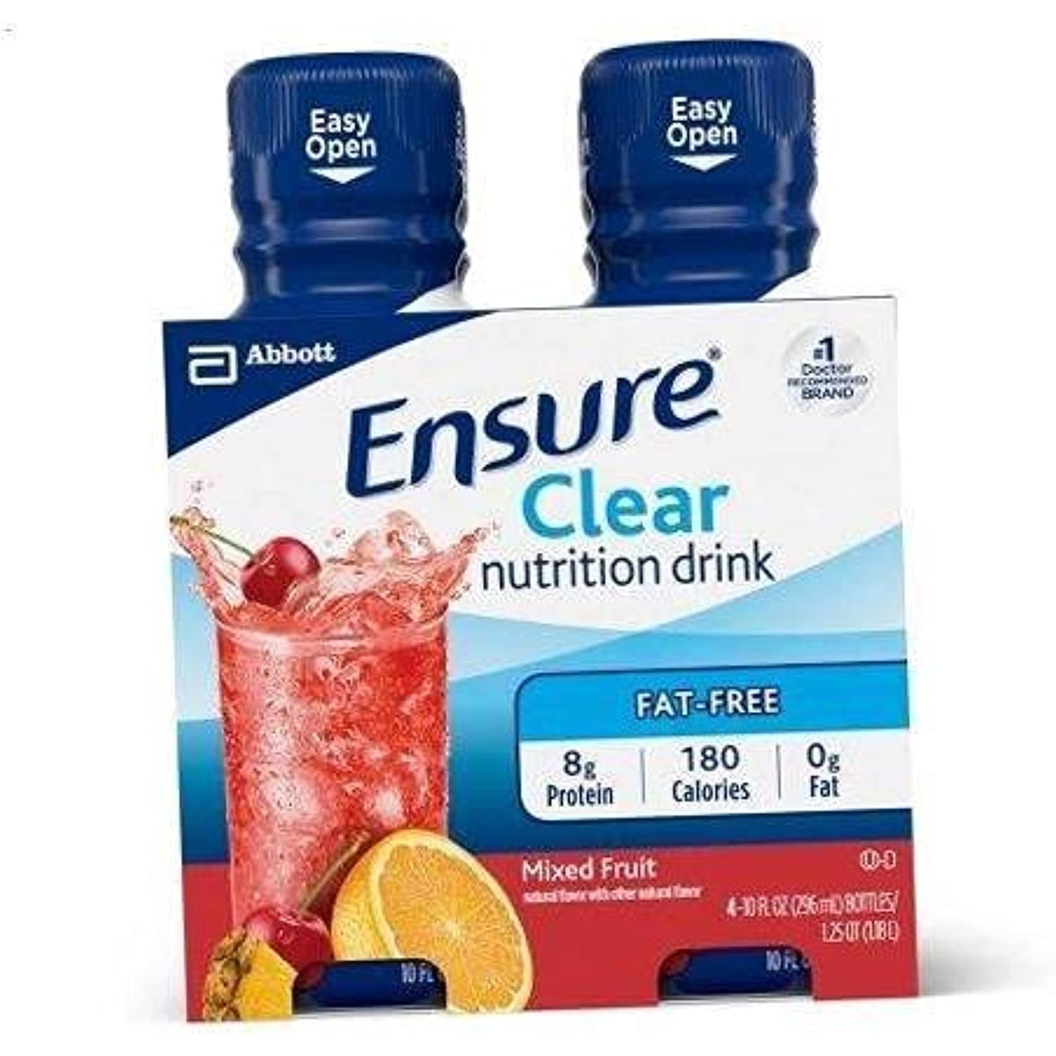 Ensure Clear Mixed Fruit Nutrition Drink 10 Fl Oz x4 Ct Pack Of 1