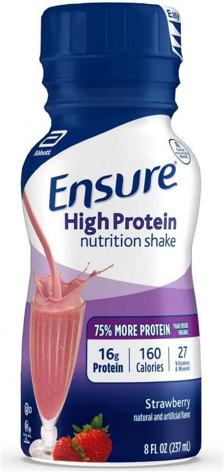 Ensure Original Therapeutic Nutritional Drink Strawberry 8 fl oz - Sole-Source Nutrition - 1 Count