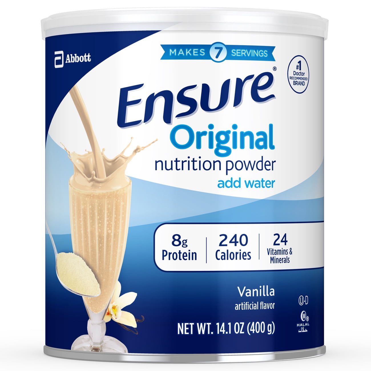 Ensure Vanilla Nutrition Powder Supplement 14oz Each 2 Pack