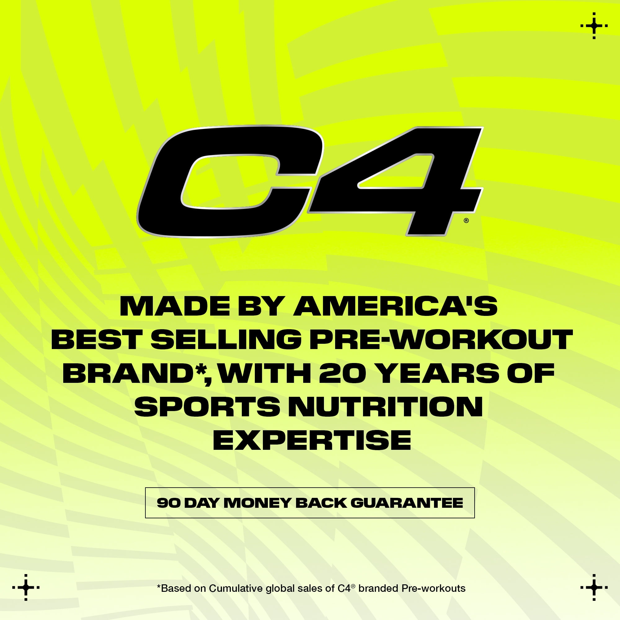 Cellucor C4 Sport Ripped Pre-Workout Powder Popsicle Hawaiian Pineapple 20 Servings
