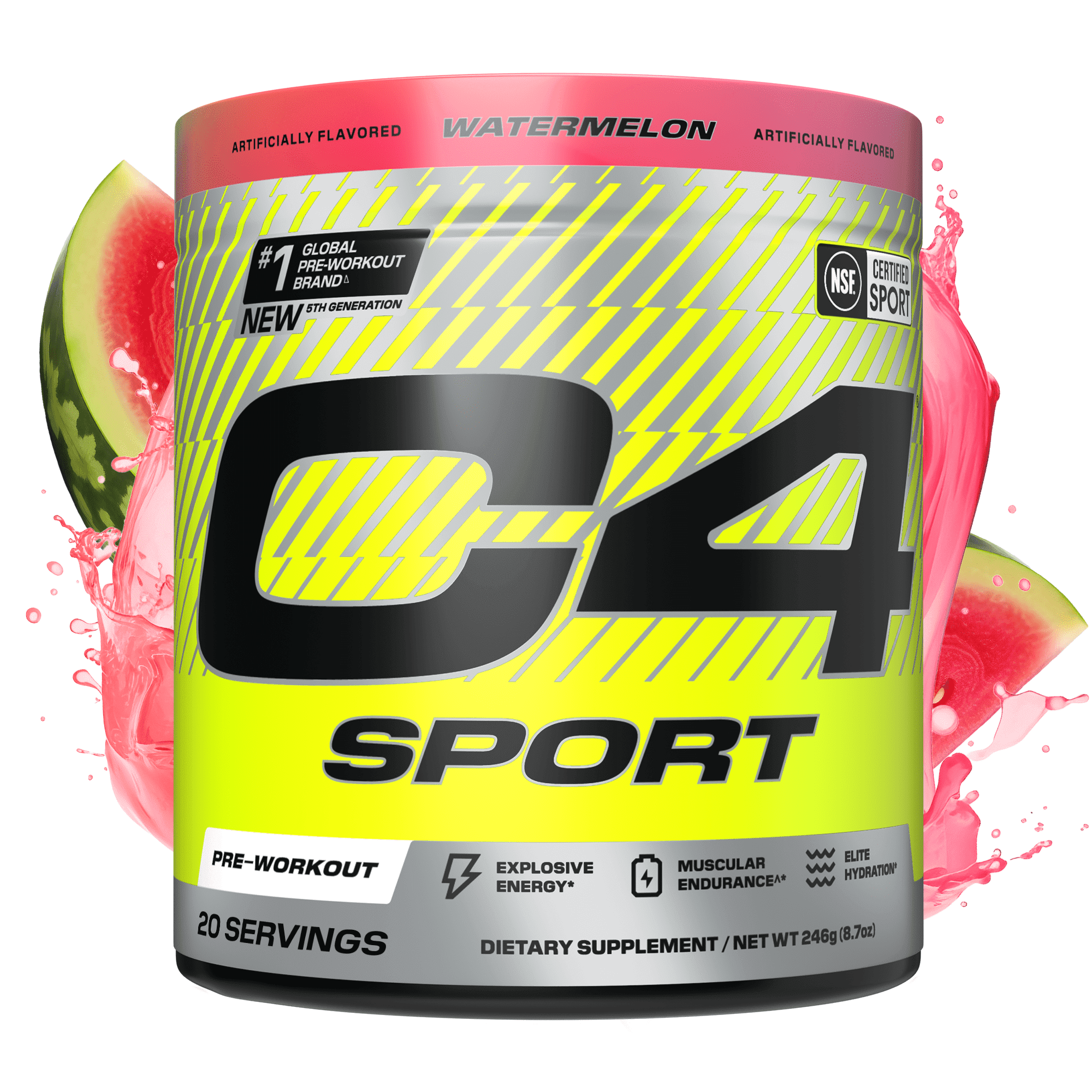 Cellucor C4 Sport Pre Workout Powder Watermelon 30 Servings