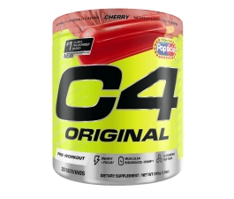Cellucor C4 Original Cherry Popsicle Pre-Workout Powder 30 Servings