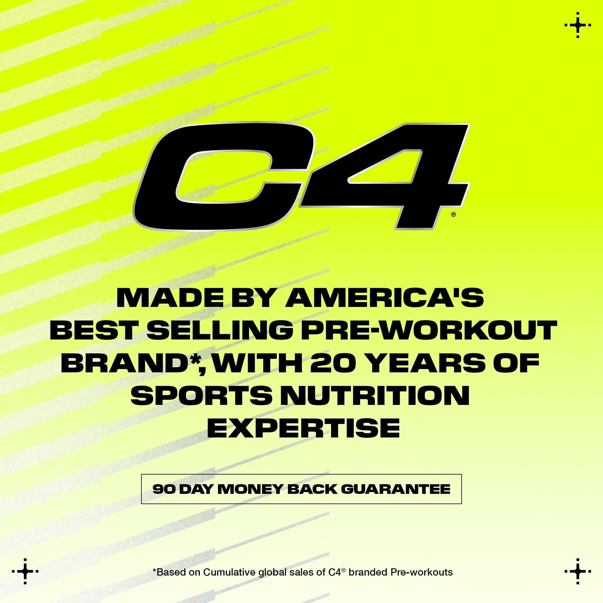 Cellucor C4 Original Cherry Popsicle Pre-Workout Powder 30 Servings
