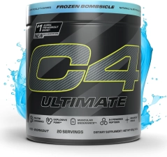 Cellucor C4 Ultimate Pre-Workout Powder Frozen Bombsicle 20 Servings