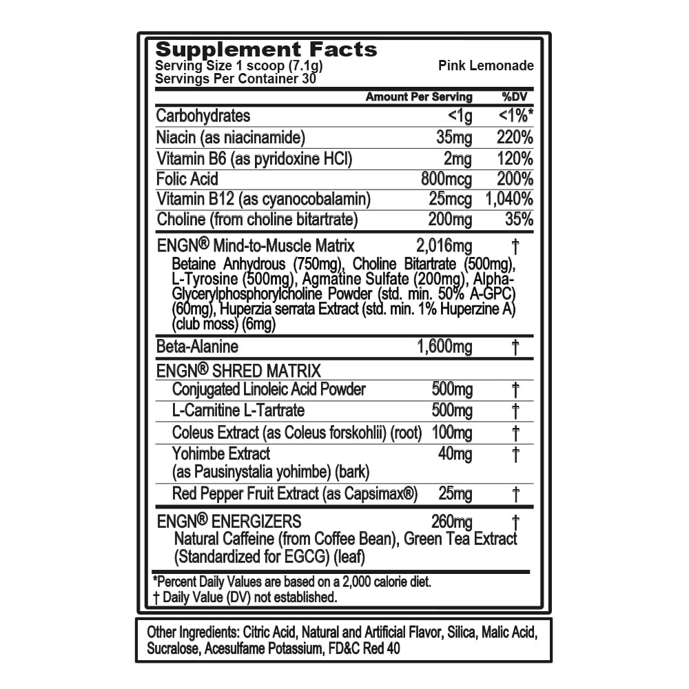 EVLUTION NUTRITION PRE WORKOUT POWDER THERMOGENIC FAT BURN SUPPORT AMERIKASEPETIM