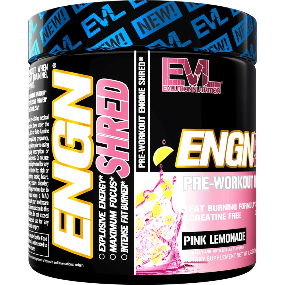 EVLUTION NUTRITION PRE WORKOUT POWDER THERMOGENIC FAT BURN SUPPORT AMERIKASEPETIM