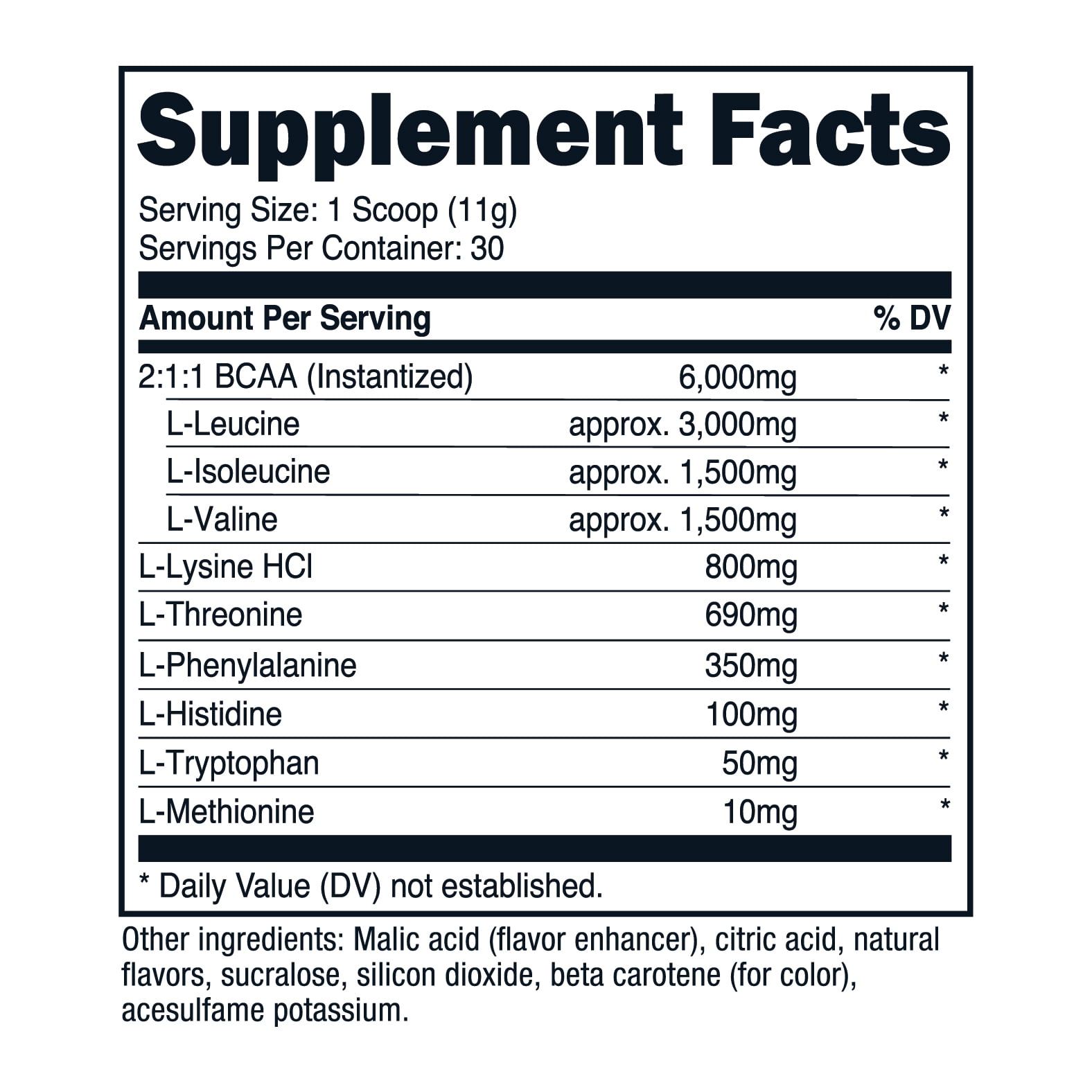 Nutricost EAA Supplement Powder 30 Servings Passion Fruit Orange and Guava POG