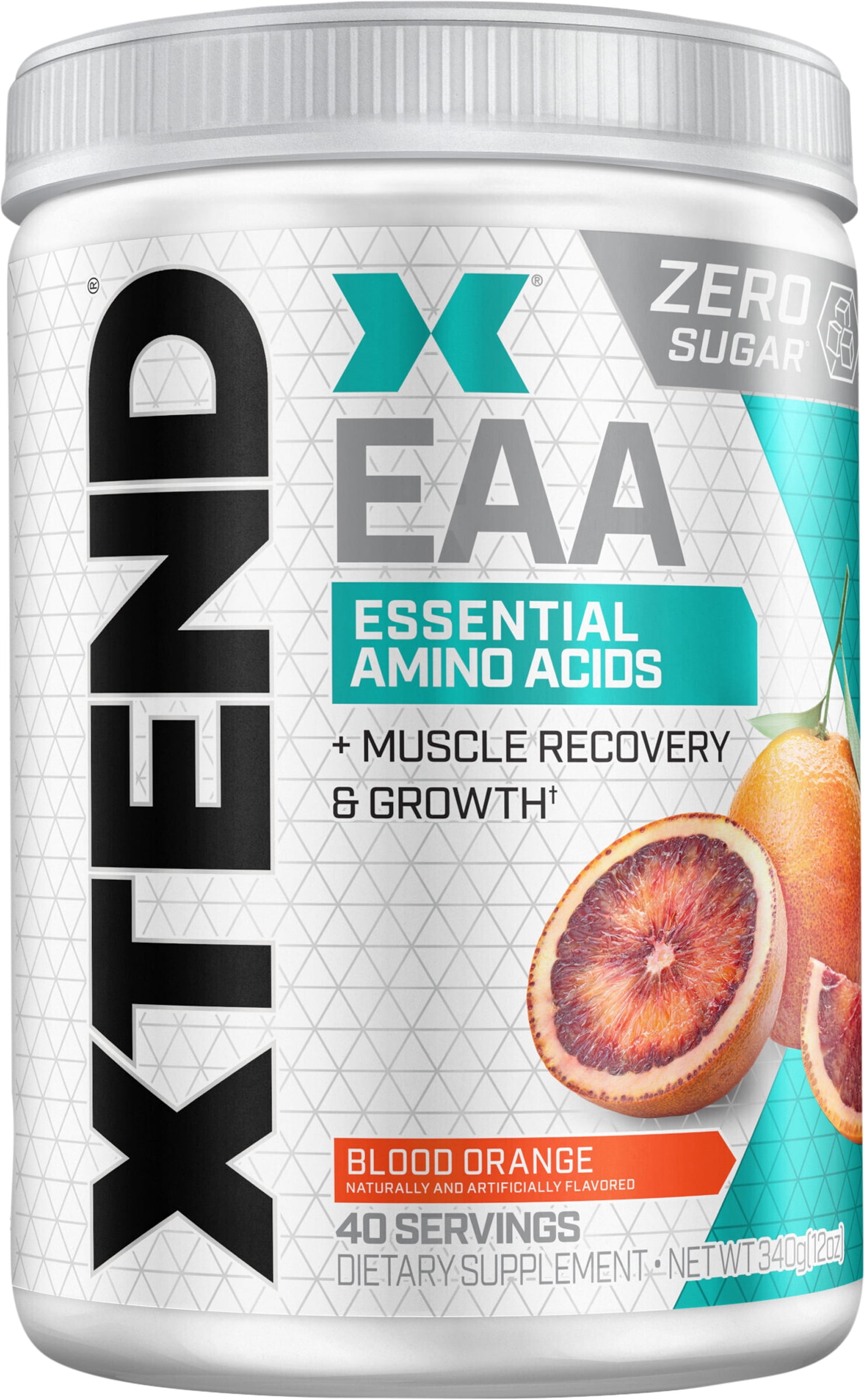 Xtend EAA Post Workout Powder Muscle Recovery Sugar Free Blood Orange 40 Servings