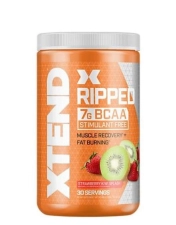 Xtend Ripped BCAA Recovery Fat Burning Strawberry Kiwi 30 1.09lbs