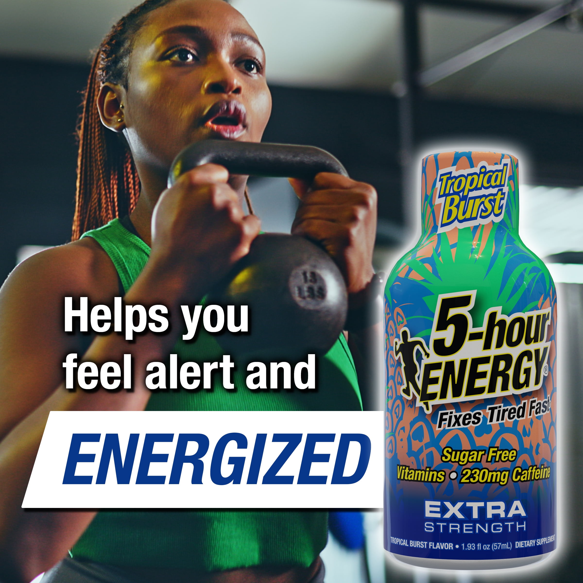 5-hour ENERGY Extra Strength Tropical Burst Shot 6 Count for Energy Boost
