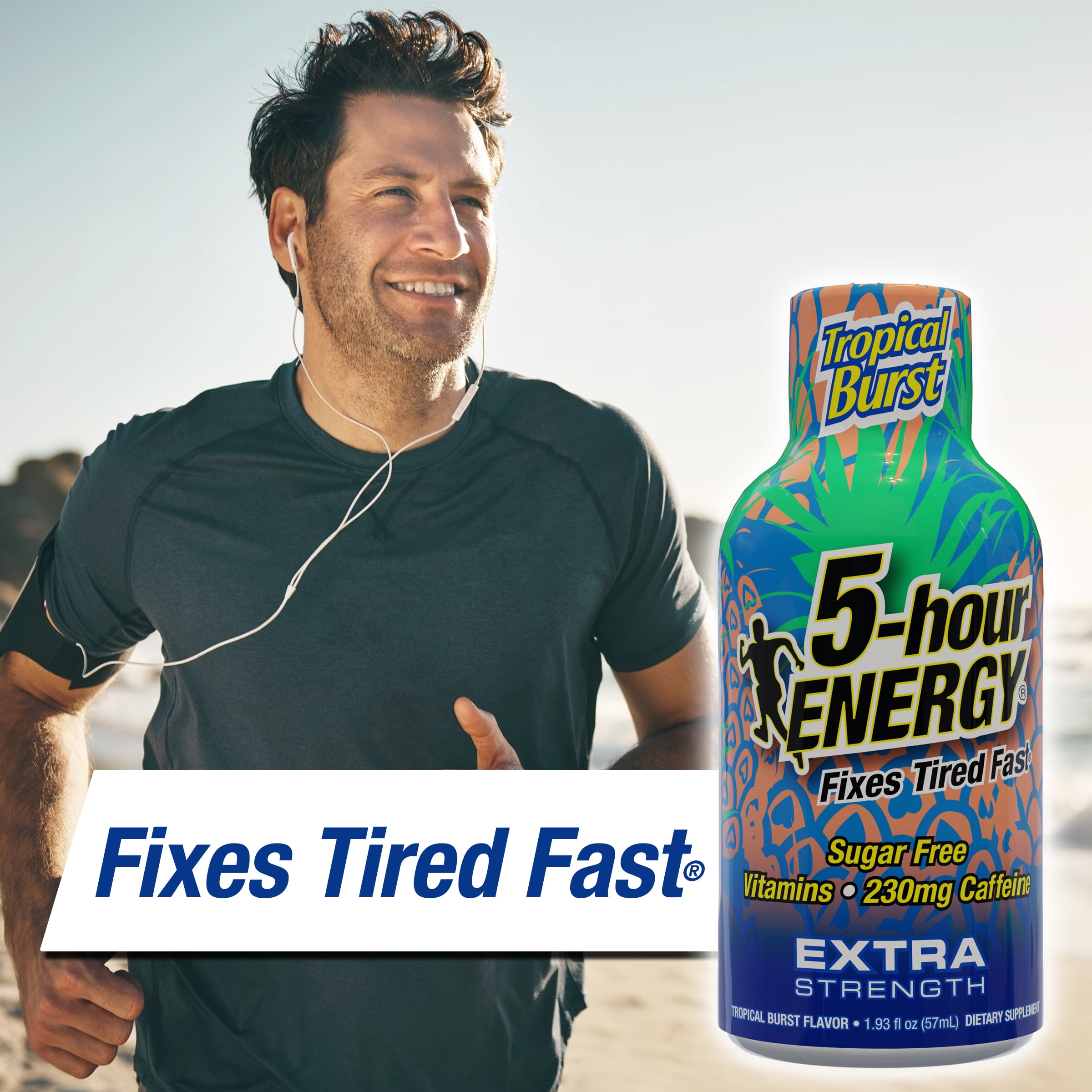 5-hour ENERGY Extra Strength Tropical Burst Shot 6 Count for Energy Boost
