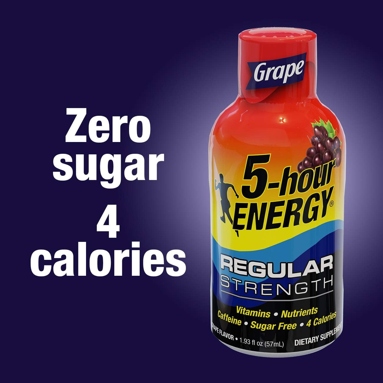 5 Hour Energy Shot Regular Strength Berry 1.93 Oz 24 Count