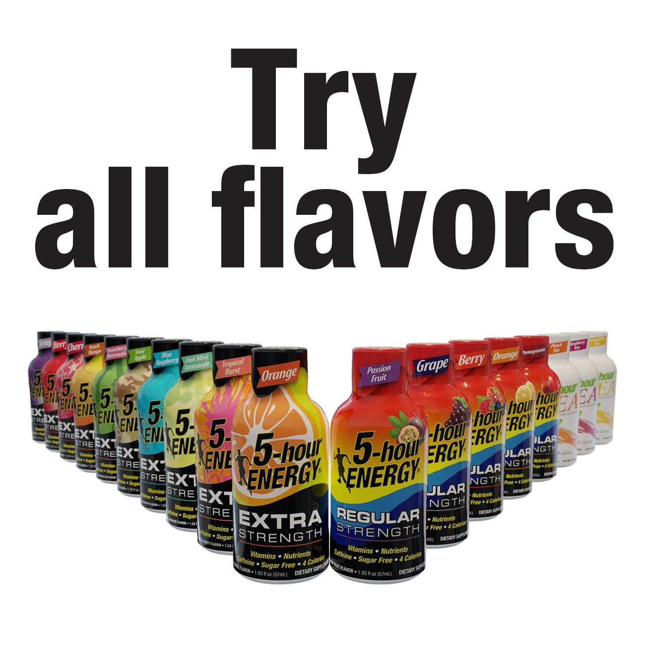 5 Hour Energy Shot Regular Strength Berry 1.93 Oz 24 Count