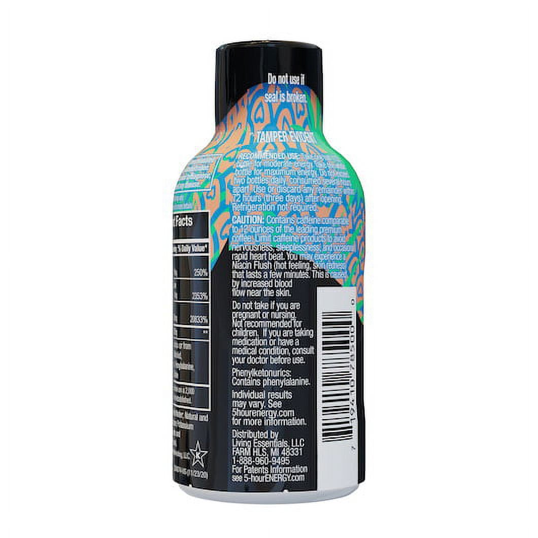 5 Hour Energy Extra Strength Tropical Burst 1.93 Fluid Ounces 18 per case
