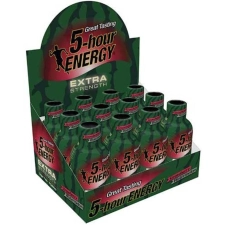 5 Hour Energy Extra Strength Strawberry Watermelon Energy Shots 1.93 Fluid Ounce 216 Per Case