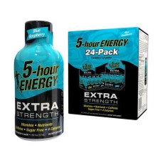 5-hour ENERGY Shot Blue Raspberry Extra Strength 1.93 oz 24 pk Ameikasepetim