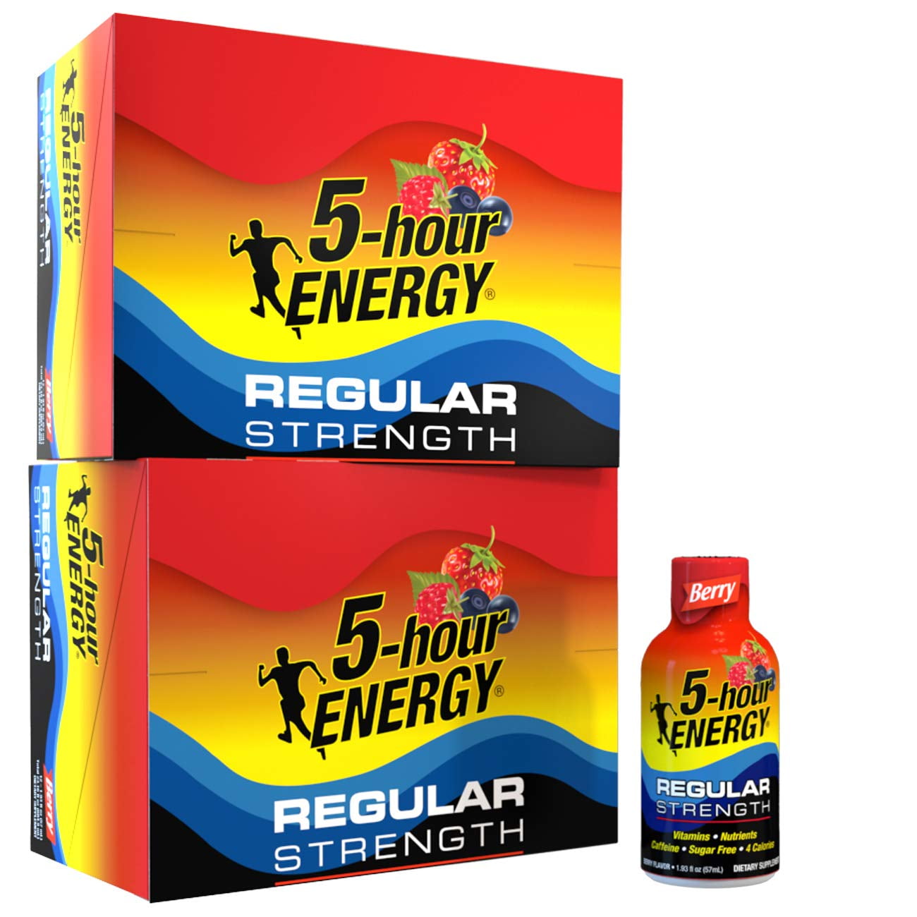 5-hour ENERGY Shots Berry 24 Count Pack, Regular Strength